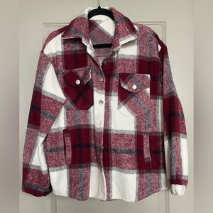 Women’s plaid shacket